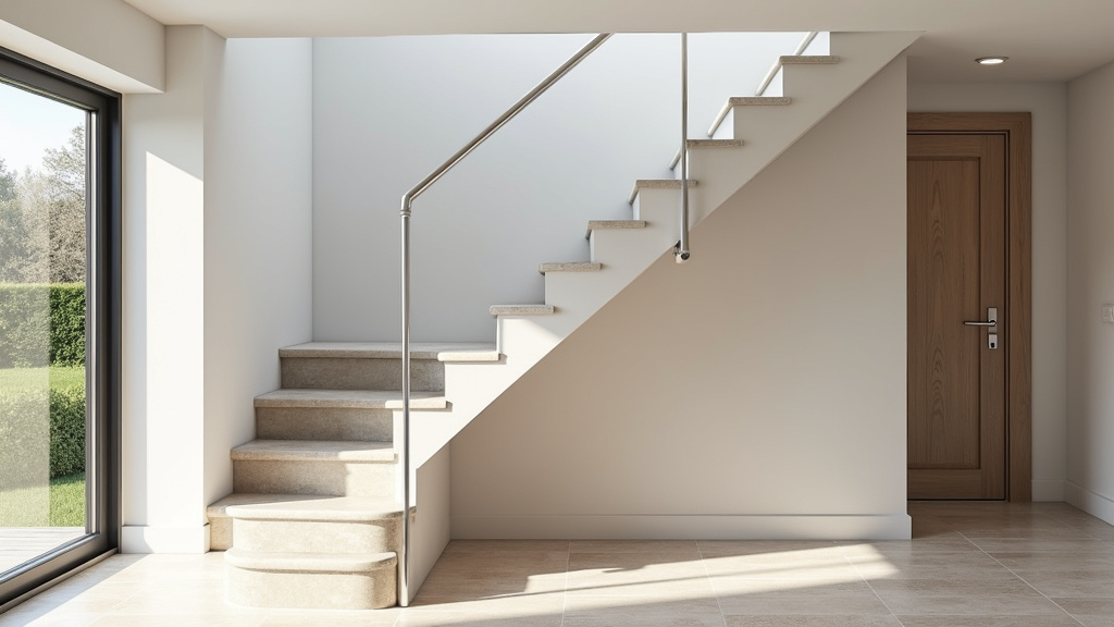 Monte-escalier vertical installé dans une maison à Le Porge
