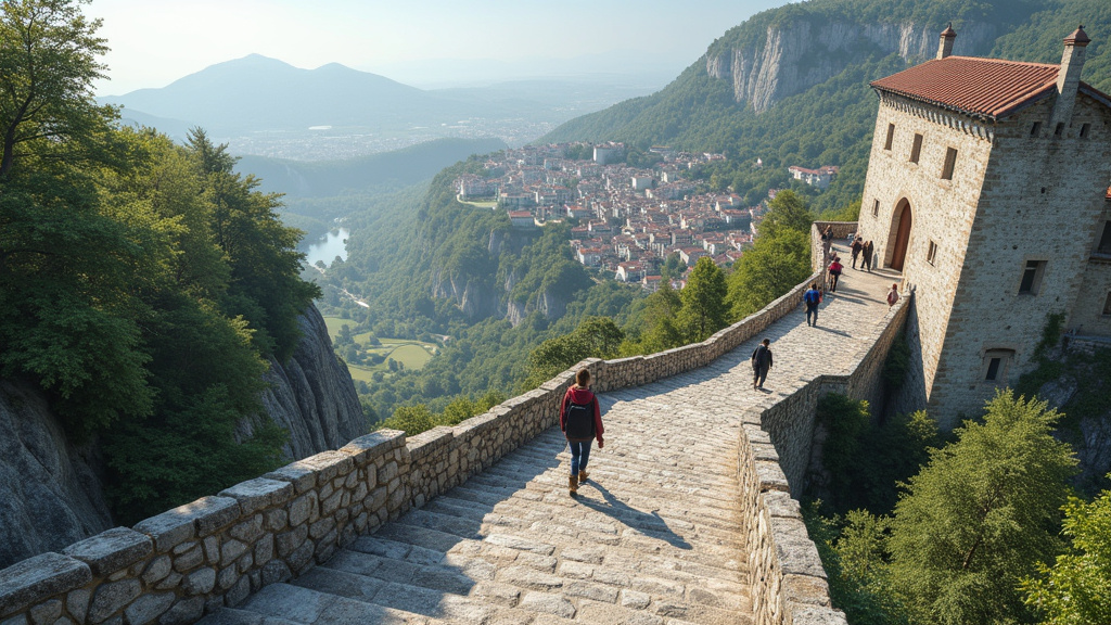 Personne utilisant un monte-escalier à La Châtre en toute sécurité