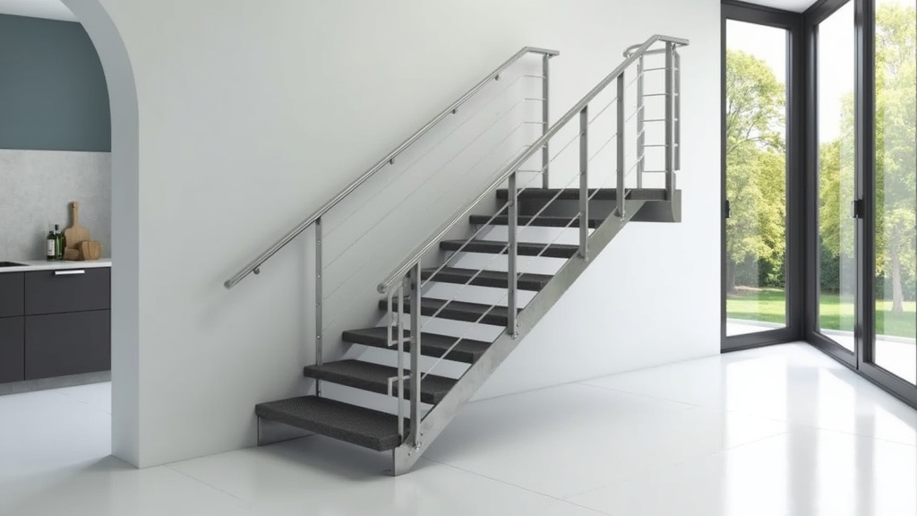 Plateforme monte-escalier installée à Issoire pour fauteuil roulant