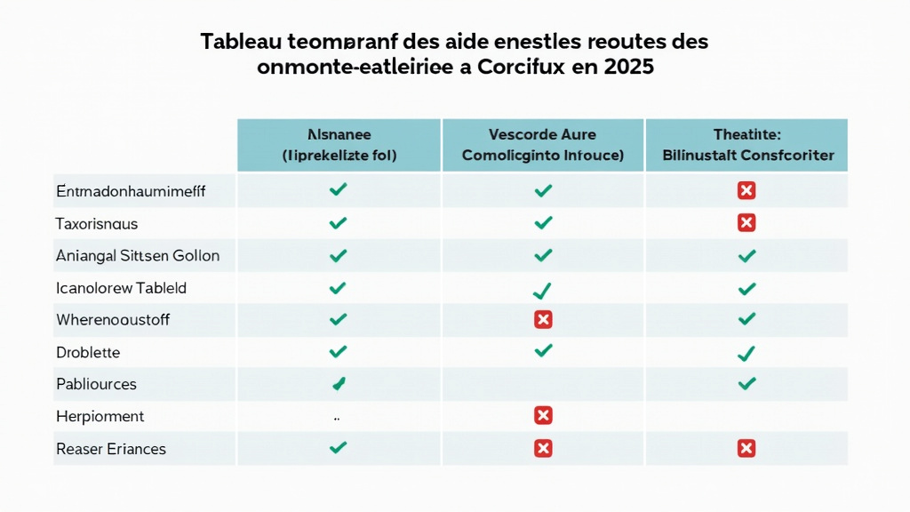 Tableau comparatif des aides financières pour un monte-escalier à Corcieux en 2025
