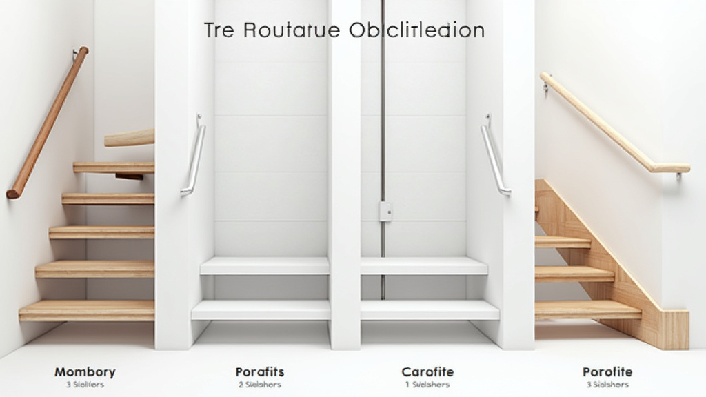 Tableau comparatif des différents modèles de monte escalier disponibles en Corse