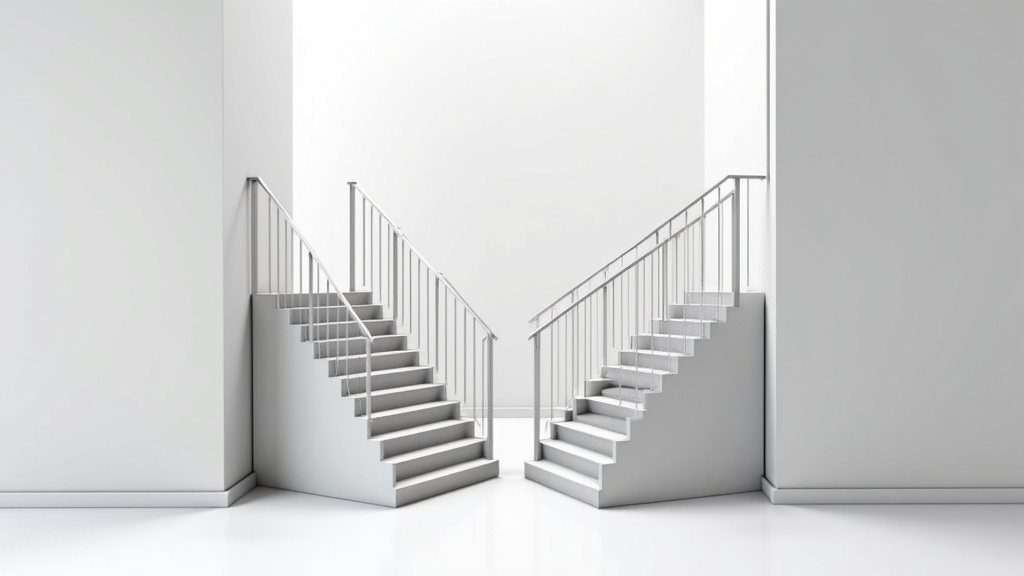 Tableau comparatif des différents types de monte-escaliers : droit, tournant, extérieur, plateforme élévatrice