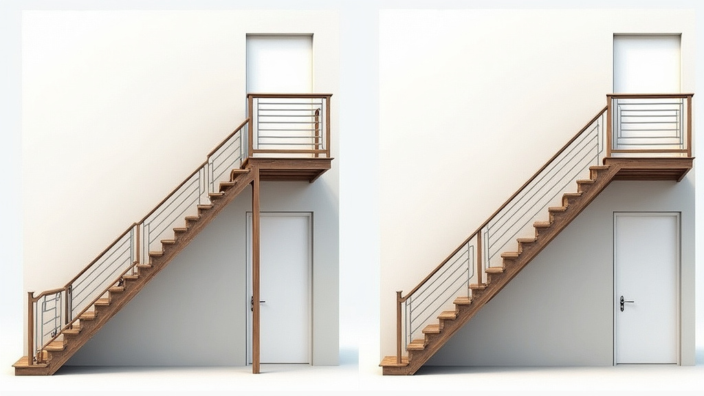 Tableau comparatif des modèles de monte-escalier droit et tournant à Chavenay