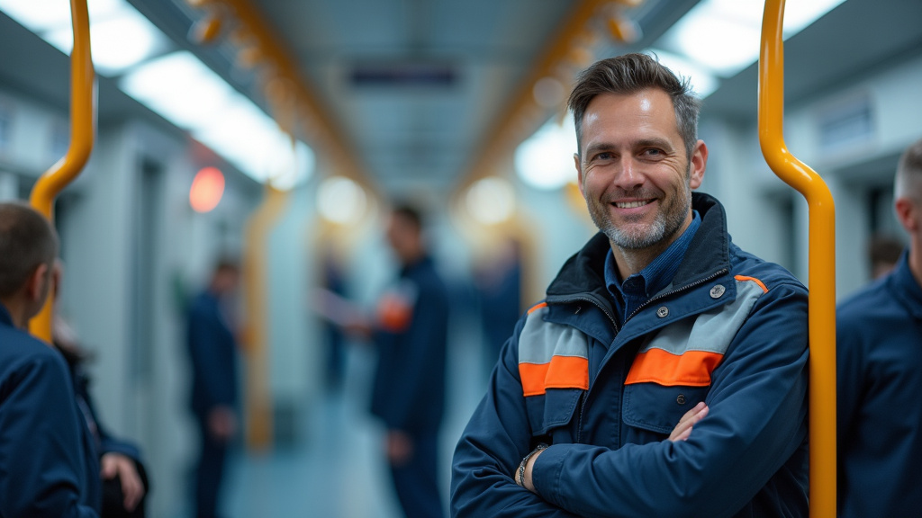 Technicien ACCÈS LIFT en train d