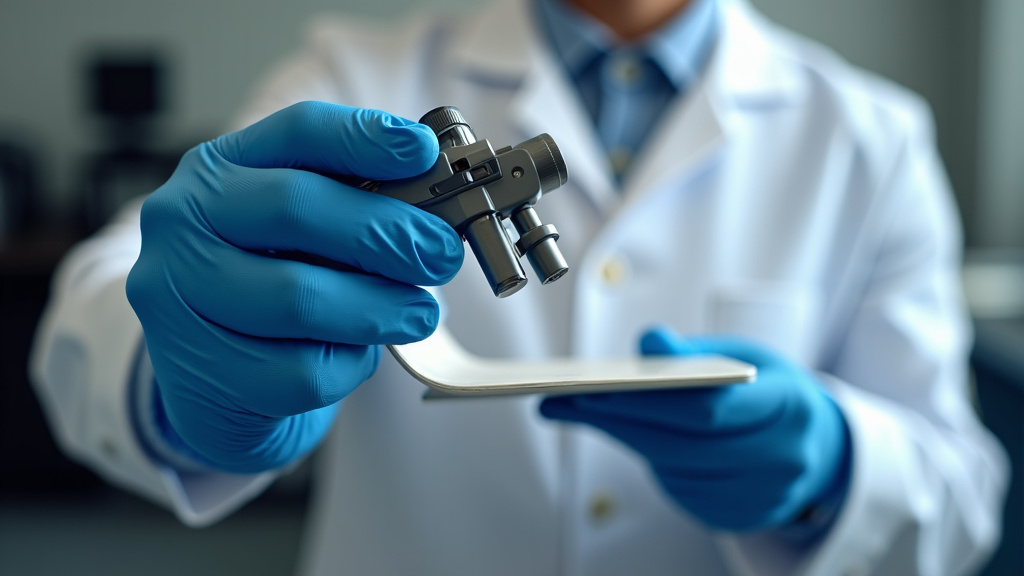 Technicien effectuant l