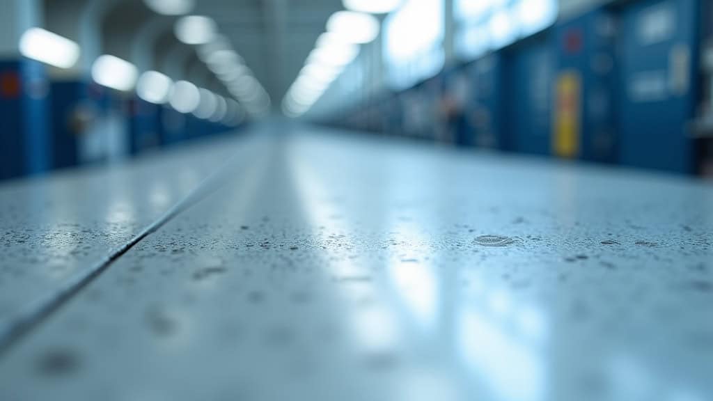 Technicien effectuant l