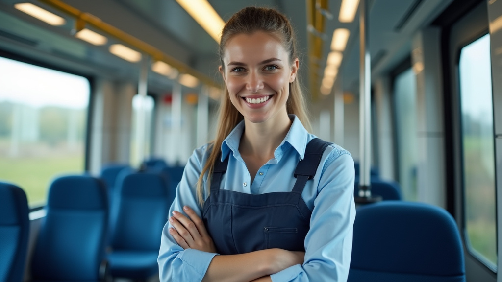 Technicien en train d