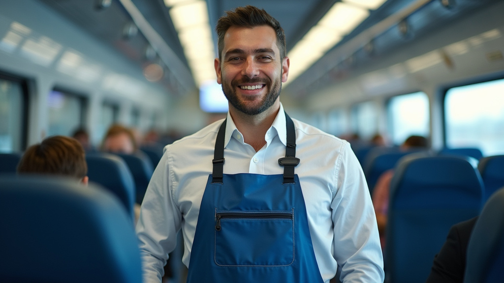 Technicien en train d