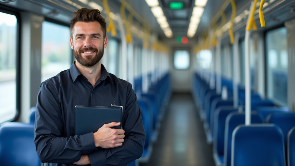 Technicien en train d