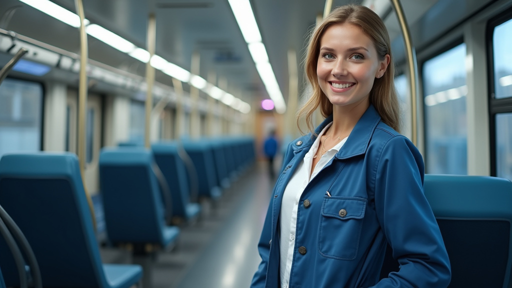 Technicien en train d