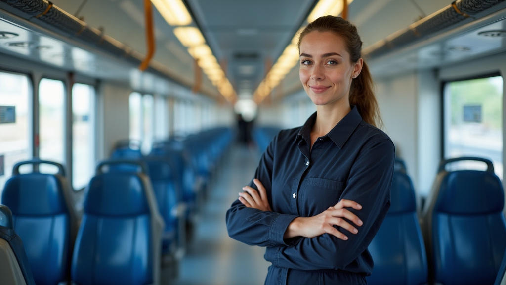 Technicien en train d