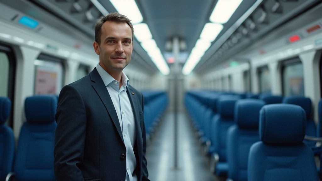 Technicien en train d