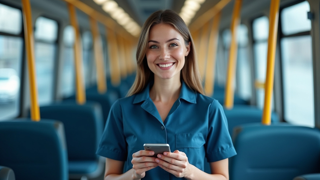 Technicien en train d