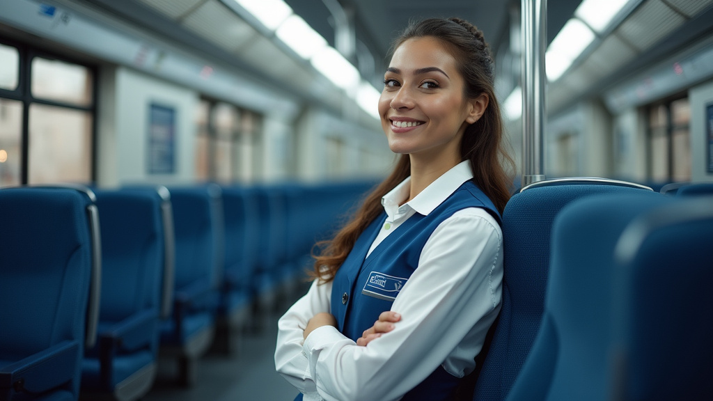 Technicien en train d