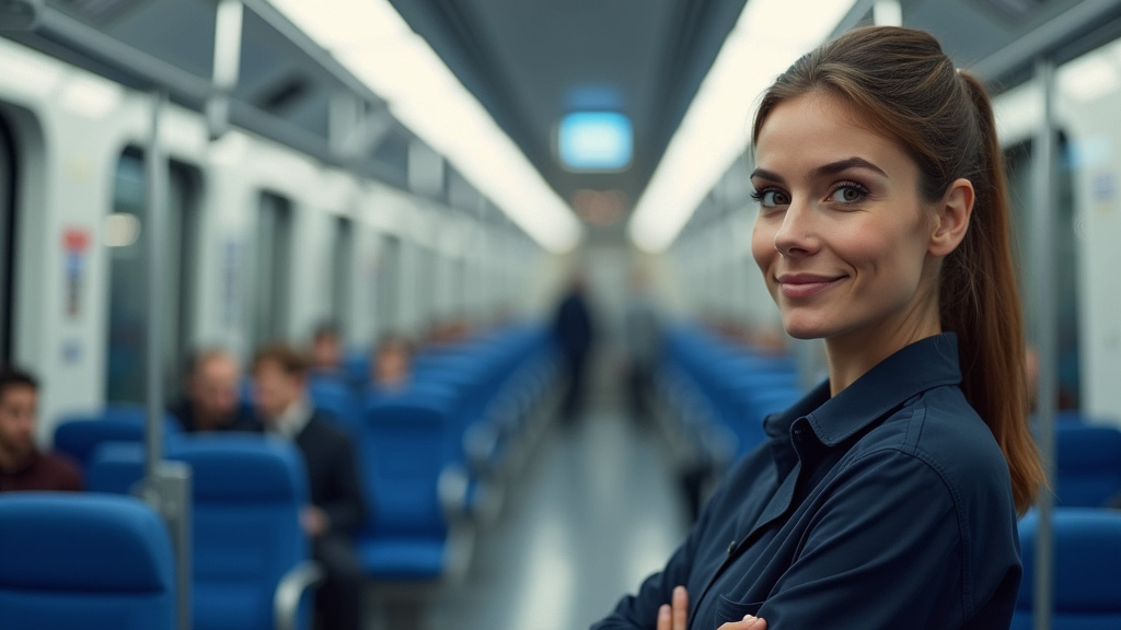 Technicien en train d