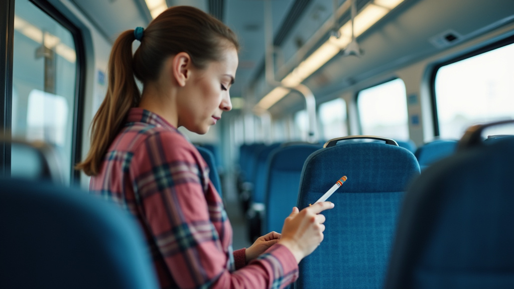 Technicien en train d