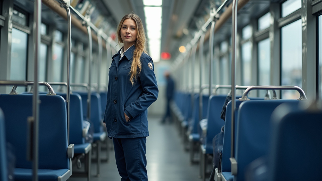 Technicien en train d