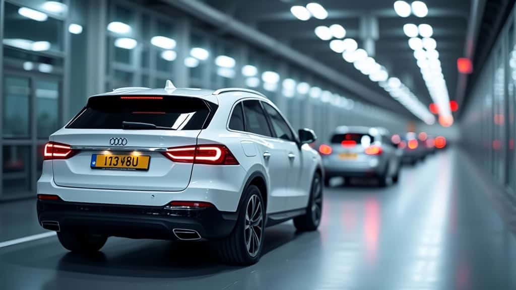 Technicien en train d