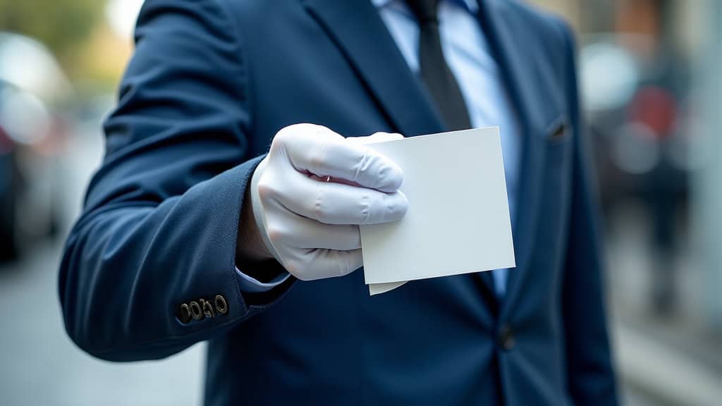 Technicien en train d