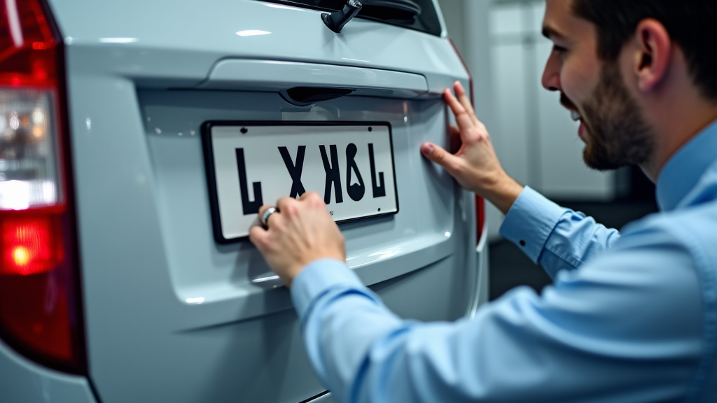 Technicien en train d