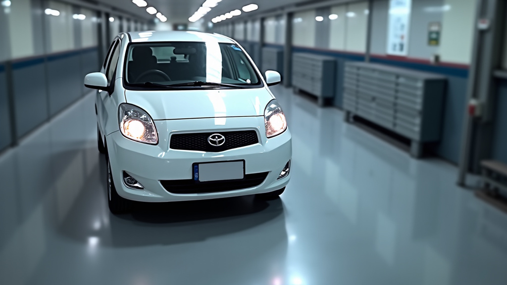 Technicien en train d