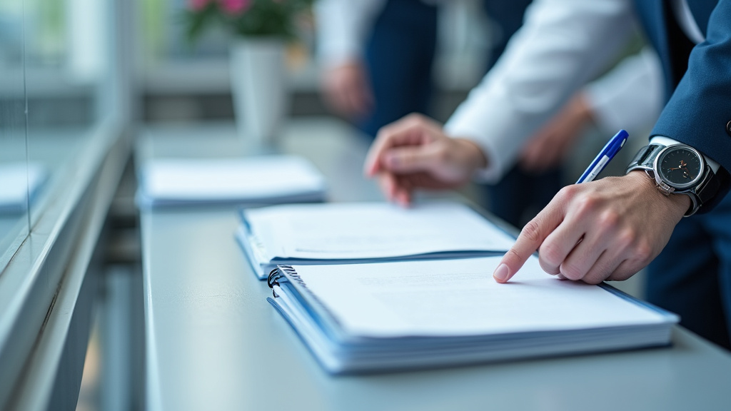 Technicien en train d