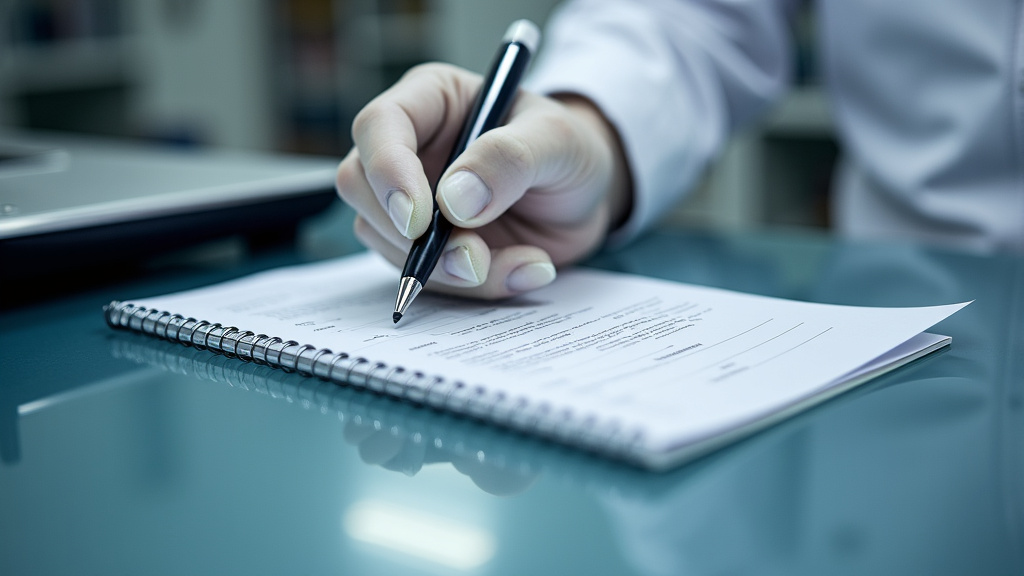 Technicien en train d