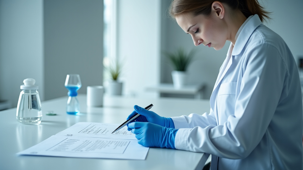 Technicien en train d