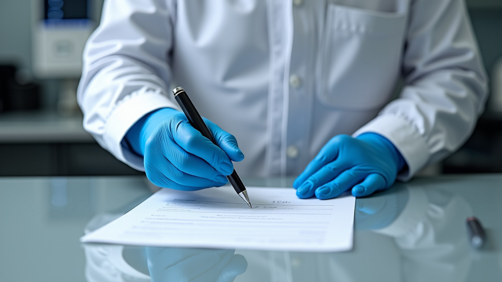 Technicien en train d