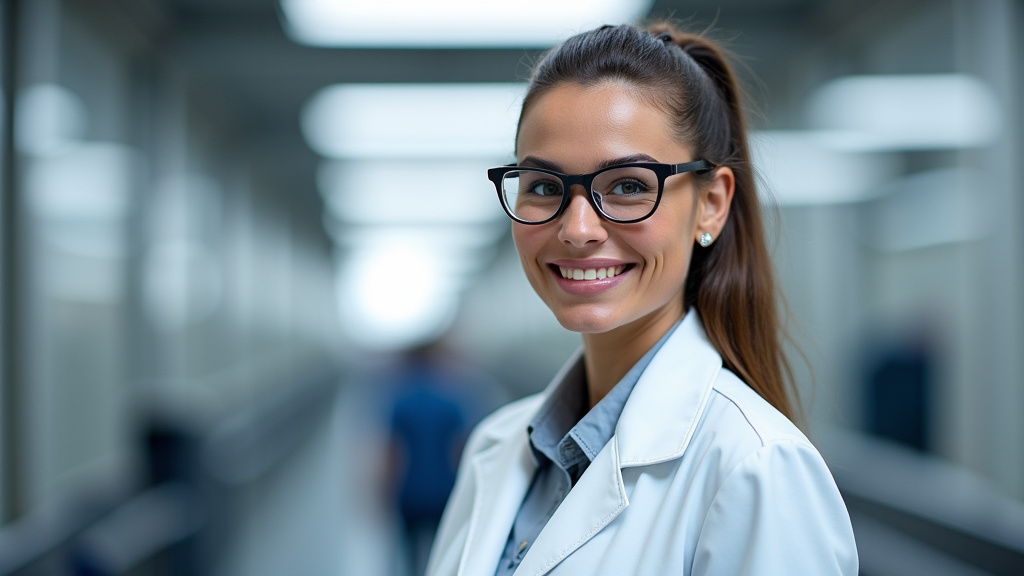 Technicien en train d