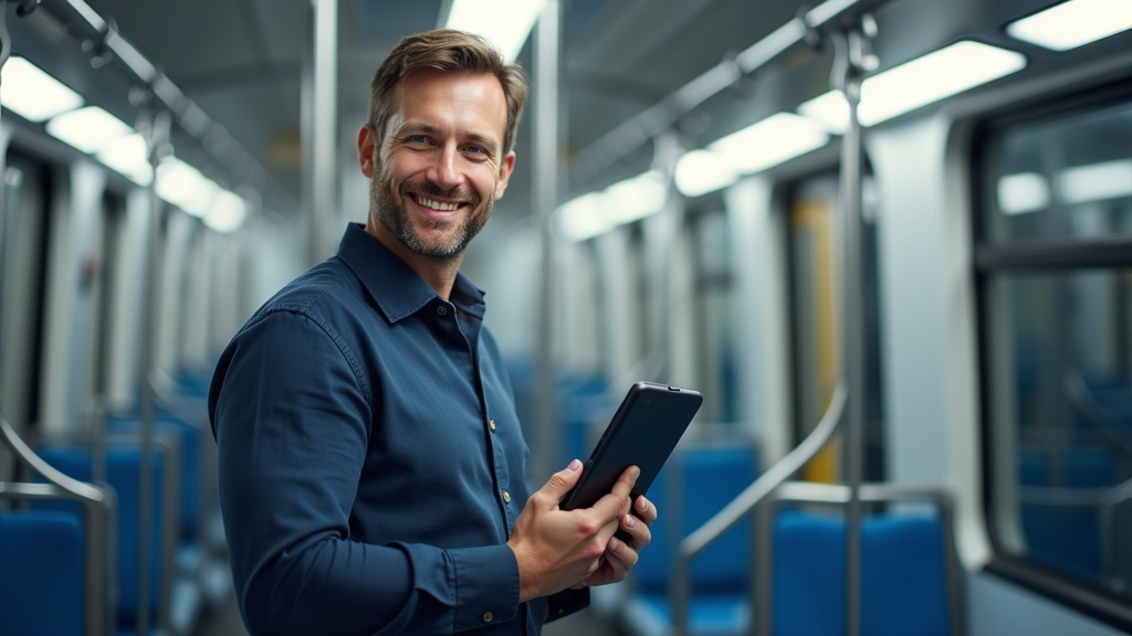 Technicien local en train d