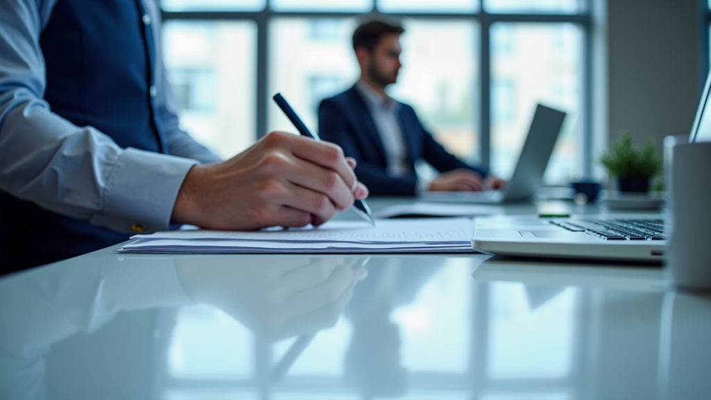 Technicien lors de l