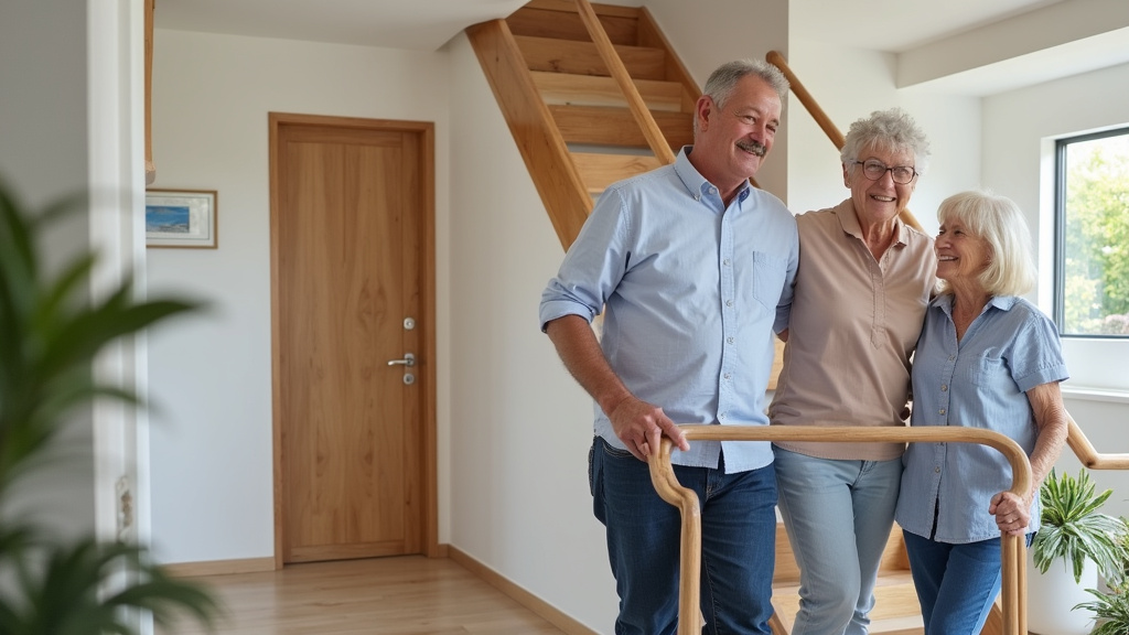 Témoignage d’un couple de retraités à Libourne après installation de leur monte-escalier