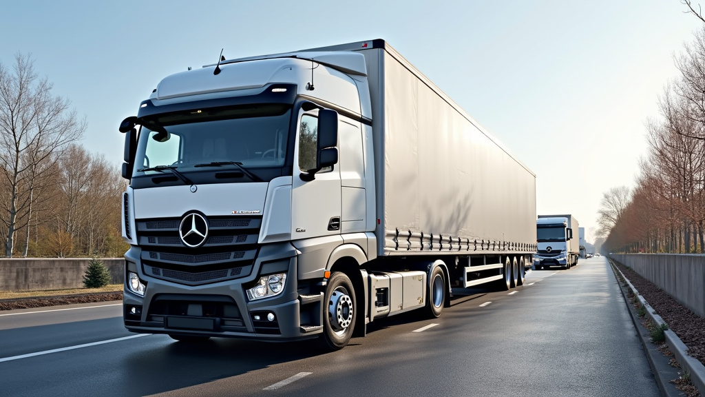 Transport du rail sur mesure pour un monte-escalier tournant à Billiers