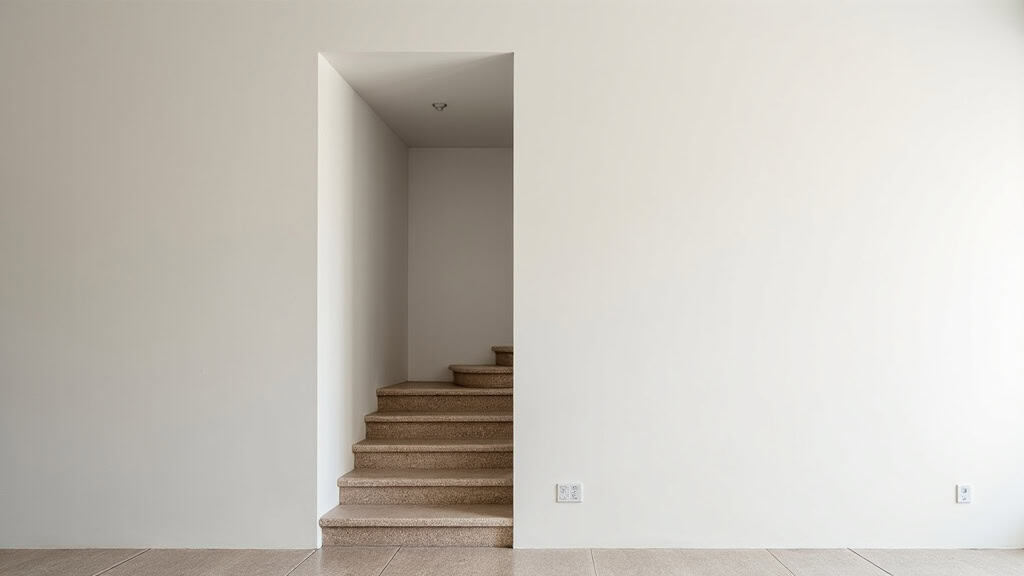 Villa typique à Le Barcarès avec escalier intérieur, illustrant le besoin d’un monte-escalier pour les habitations à étages