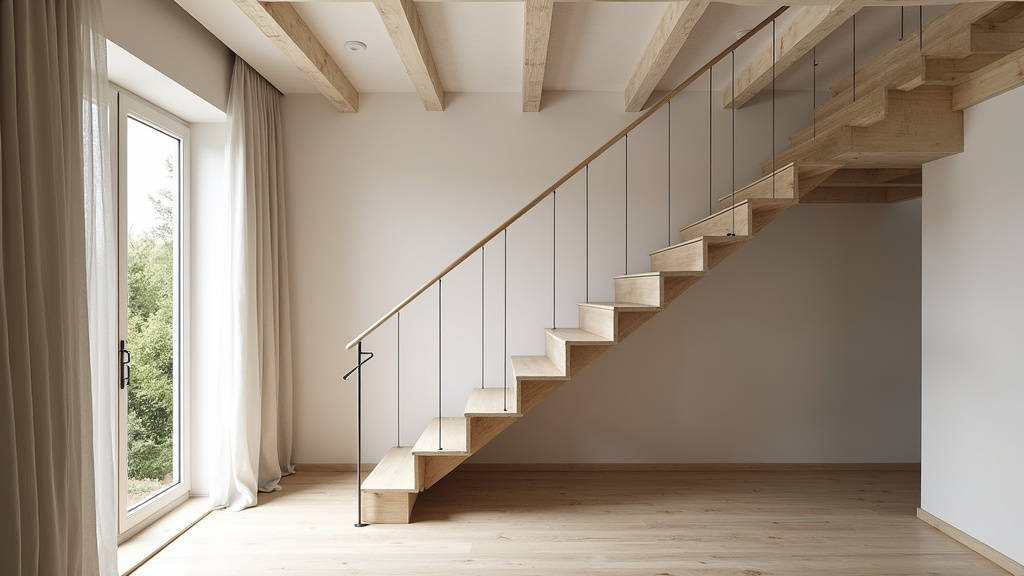 Vue d’un monte-escalier installé dans un intérieur de maison à Moulis-en-Médoc