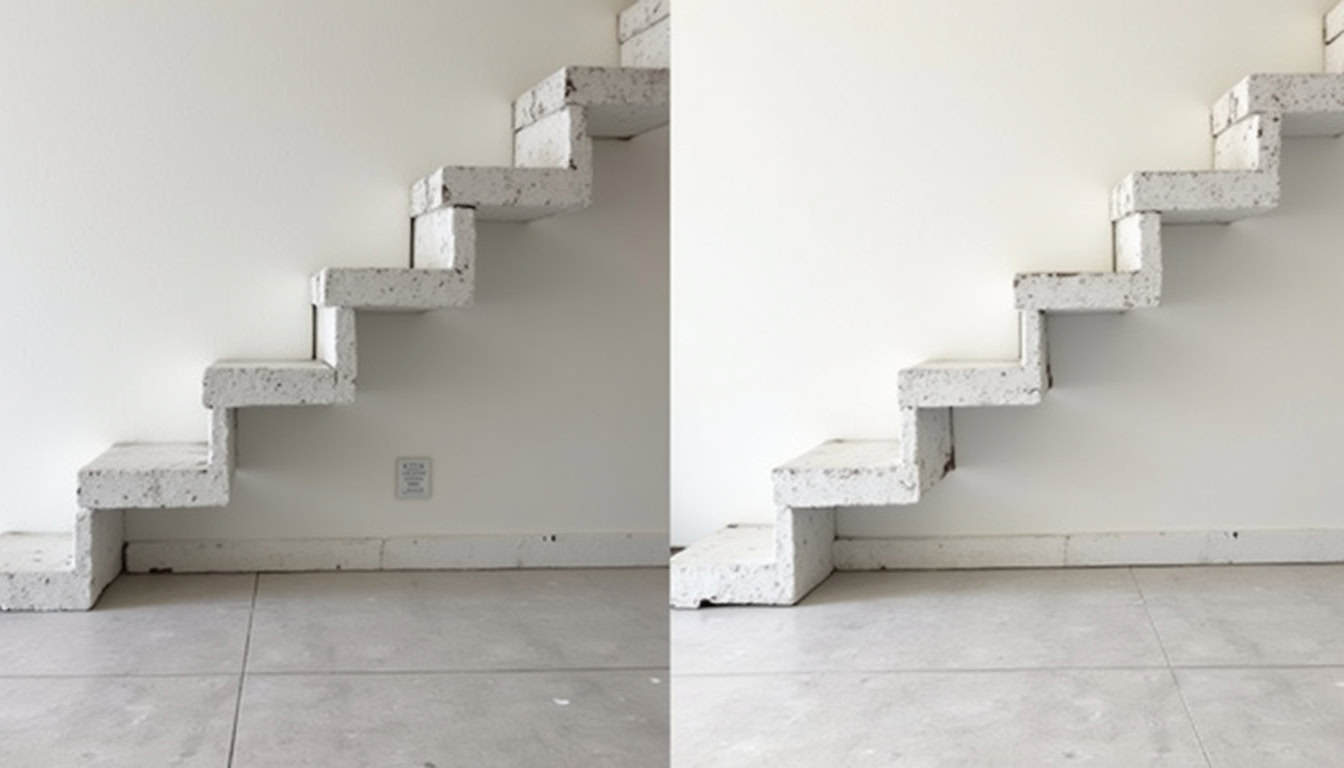 Comparaison entre un bon et un mauvais installateur de monte-escalier à May-sur-Orne