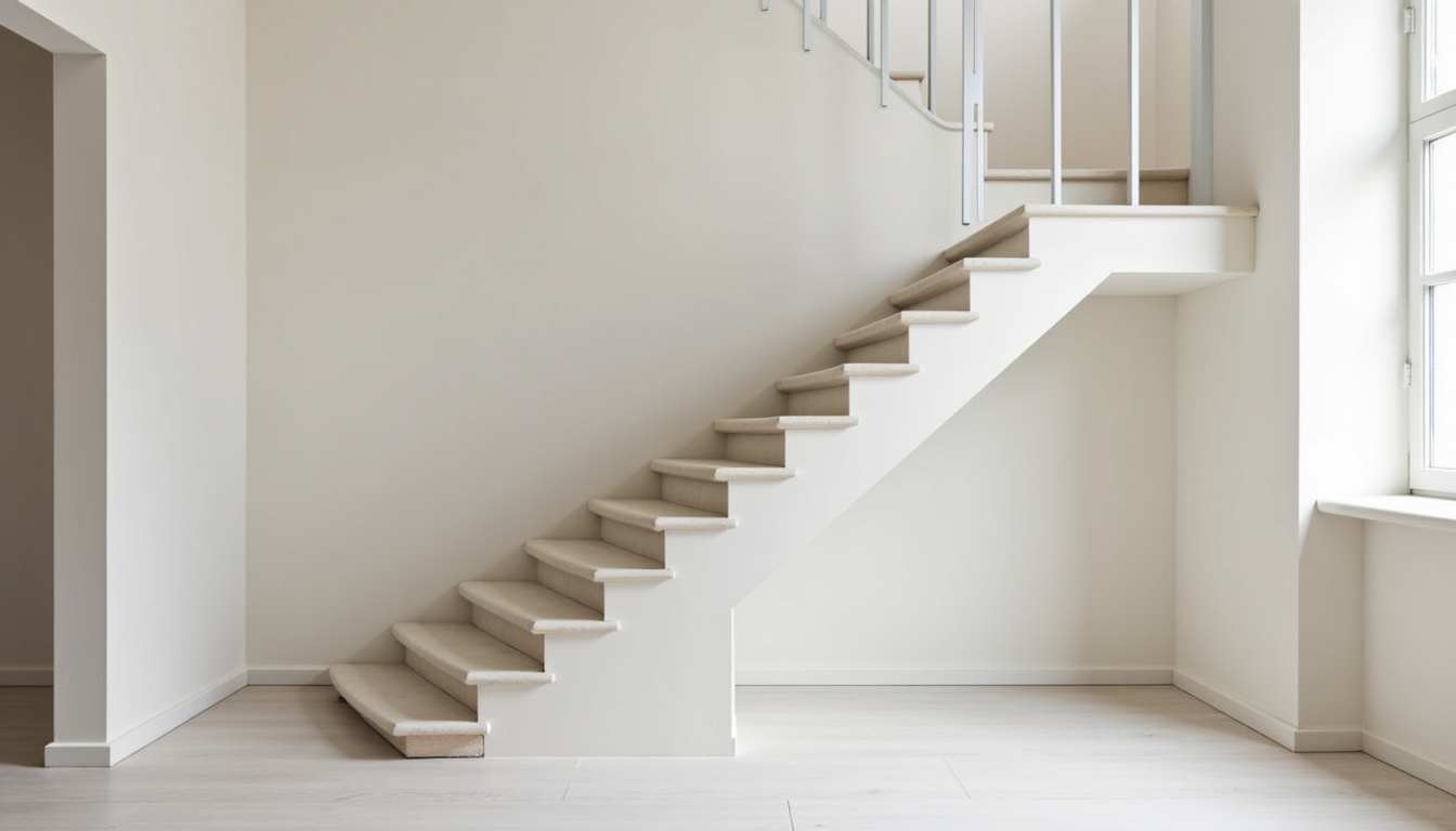 Comparaison entre un monte-escalier droit et un monte-escalier tournant dans une maison ancienne