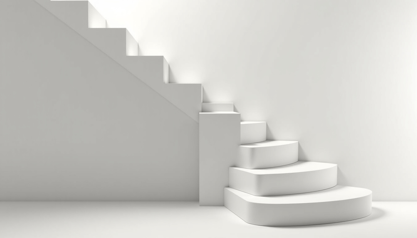 Comparaison entre un monte-escalier droit et un monte-escalier tournant installé dans des maisons à Glomel