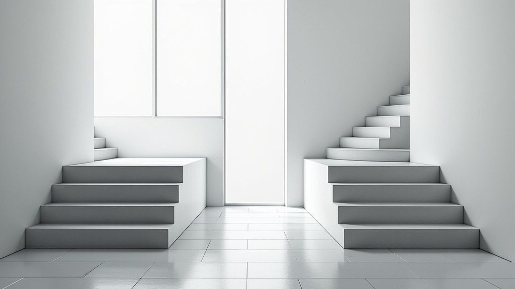 Comparaison entre un monte-escalier et une plateforme élévatrice dans un intérieur