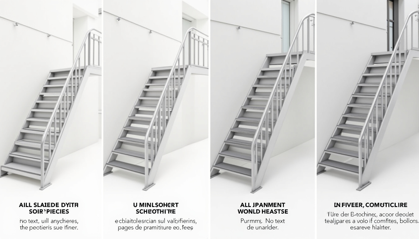 Comparaison visuelle des différents types de monte-escaliers disponibles à Usson-du-Poitou