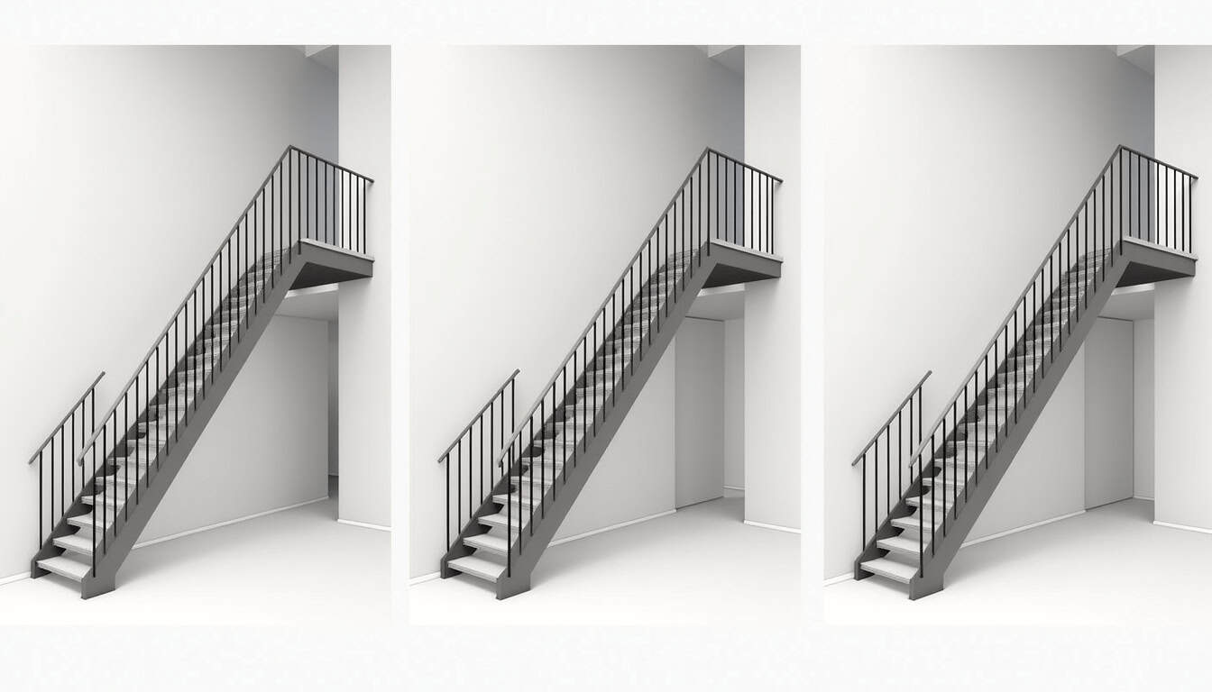 Comparatif des différents types de monte-escalier: droit, tournant et extérieur, installés dans des foyers à La Chapelle-sur-Erdre