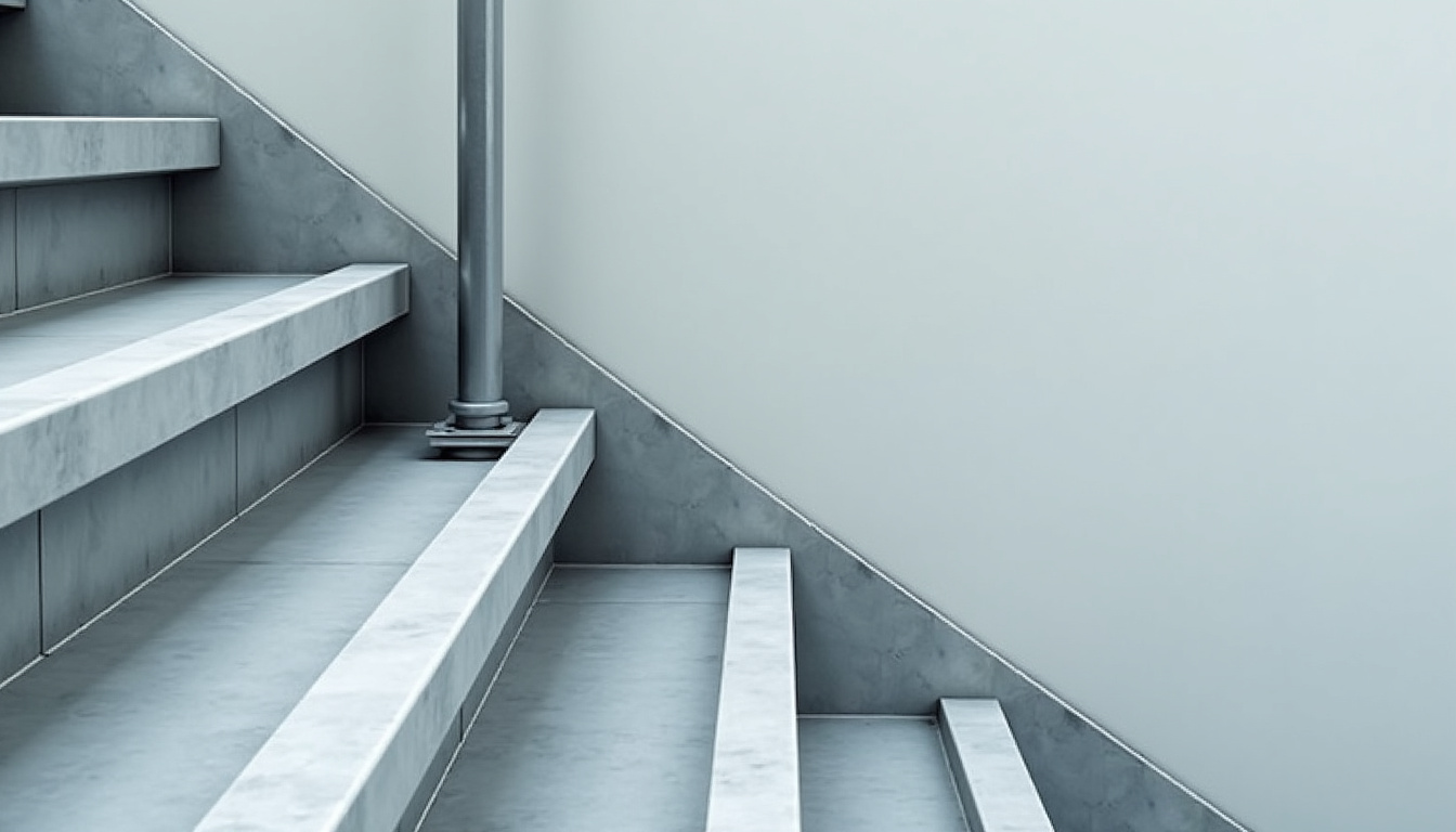 Détail des capteurs de sécurité et de la ceinture sur un monte-escalier installé à Saint-Prix