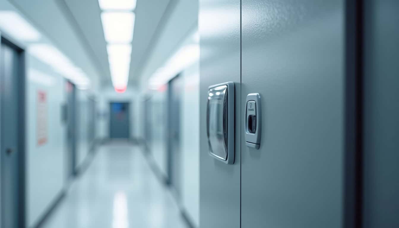 Détail des capteurs de sécurité et du siège d