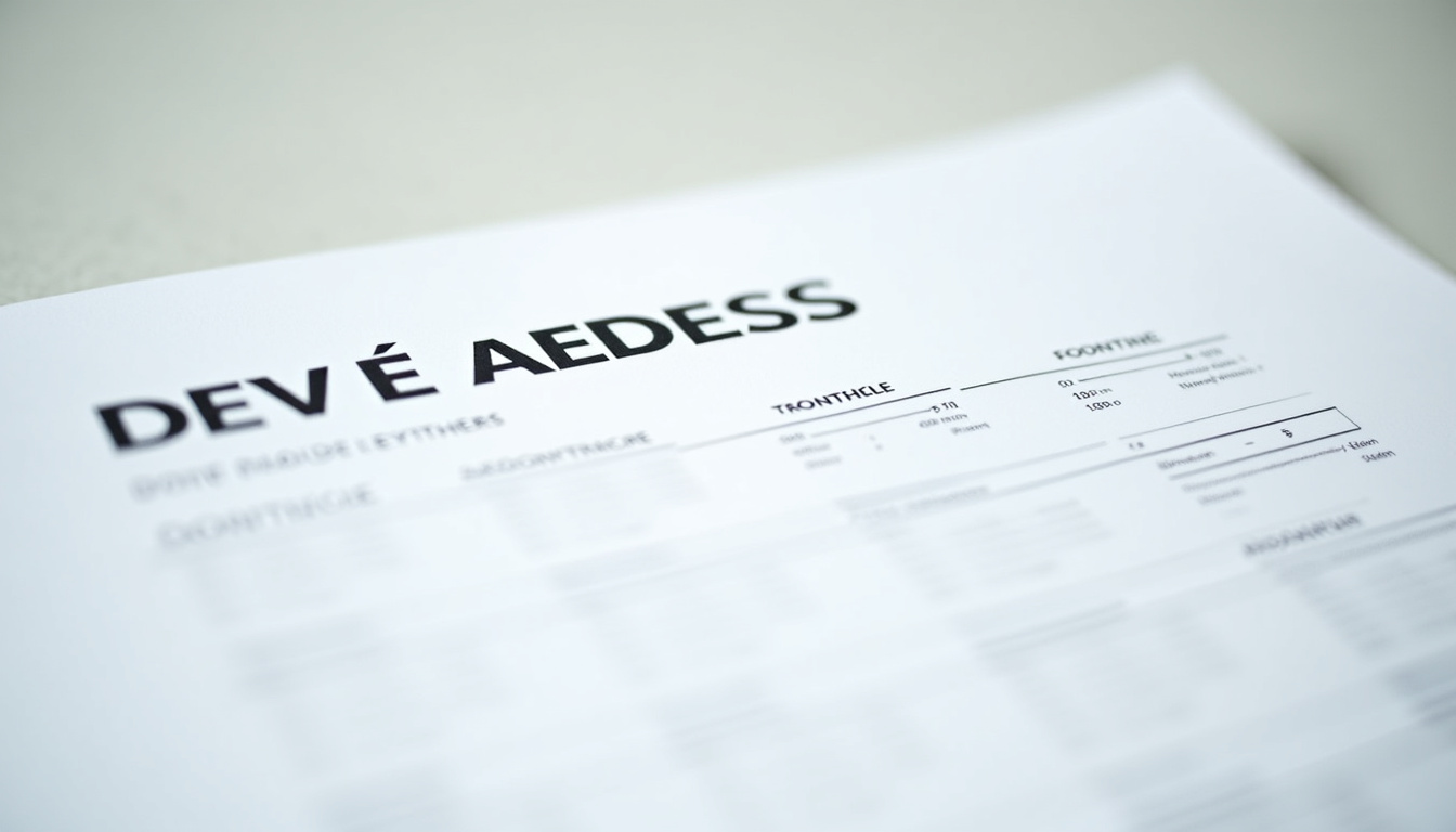 Document de devis et aides financières posés sur une table, illustrant le processus de financement