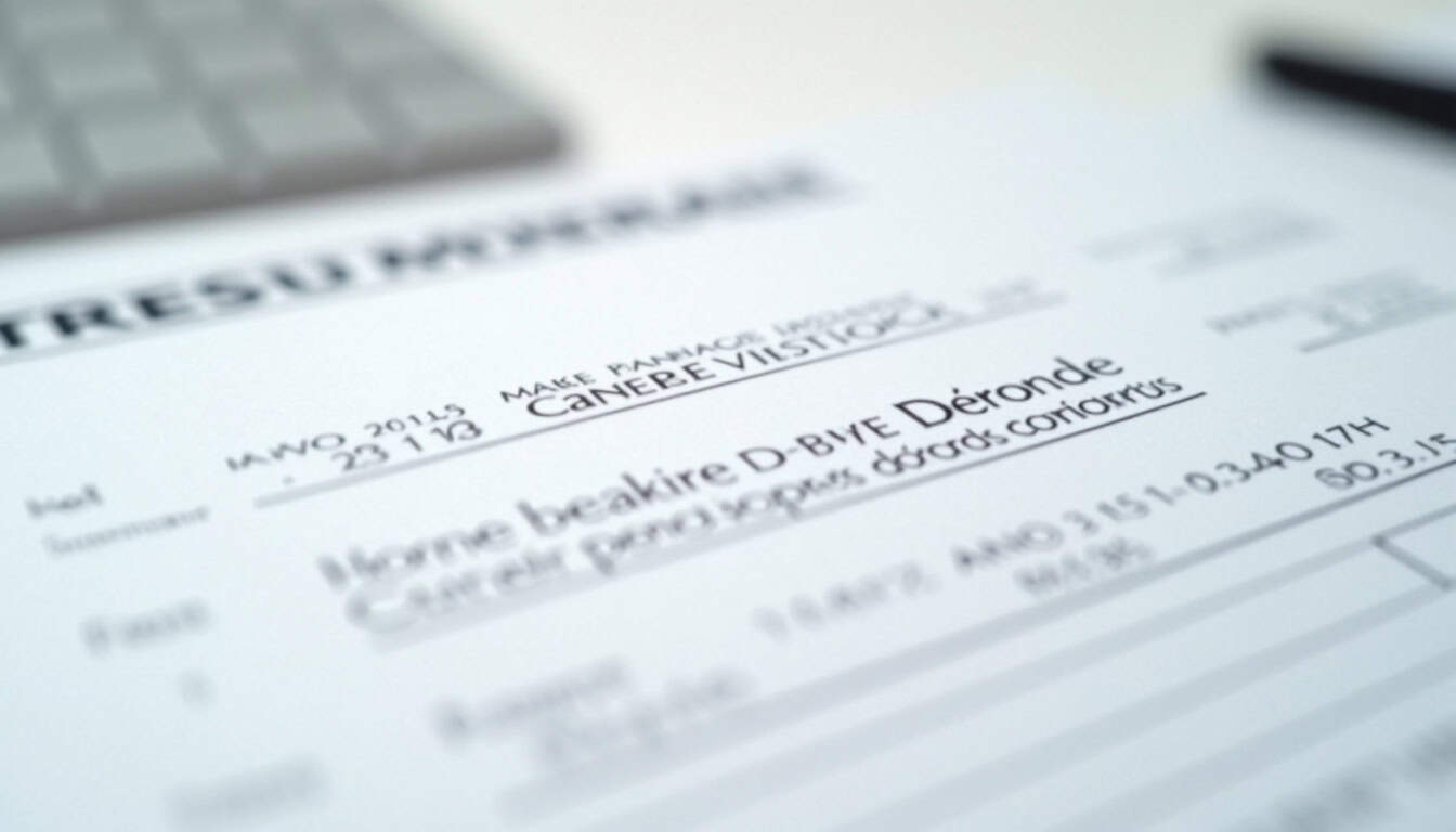 Documents administratifs et formulaire de demande d