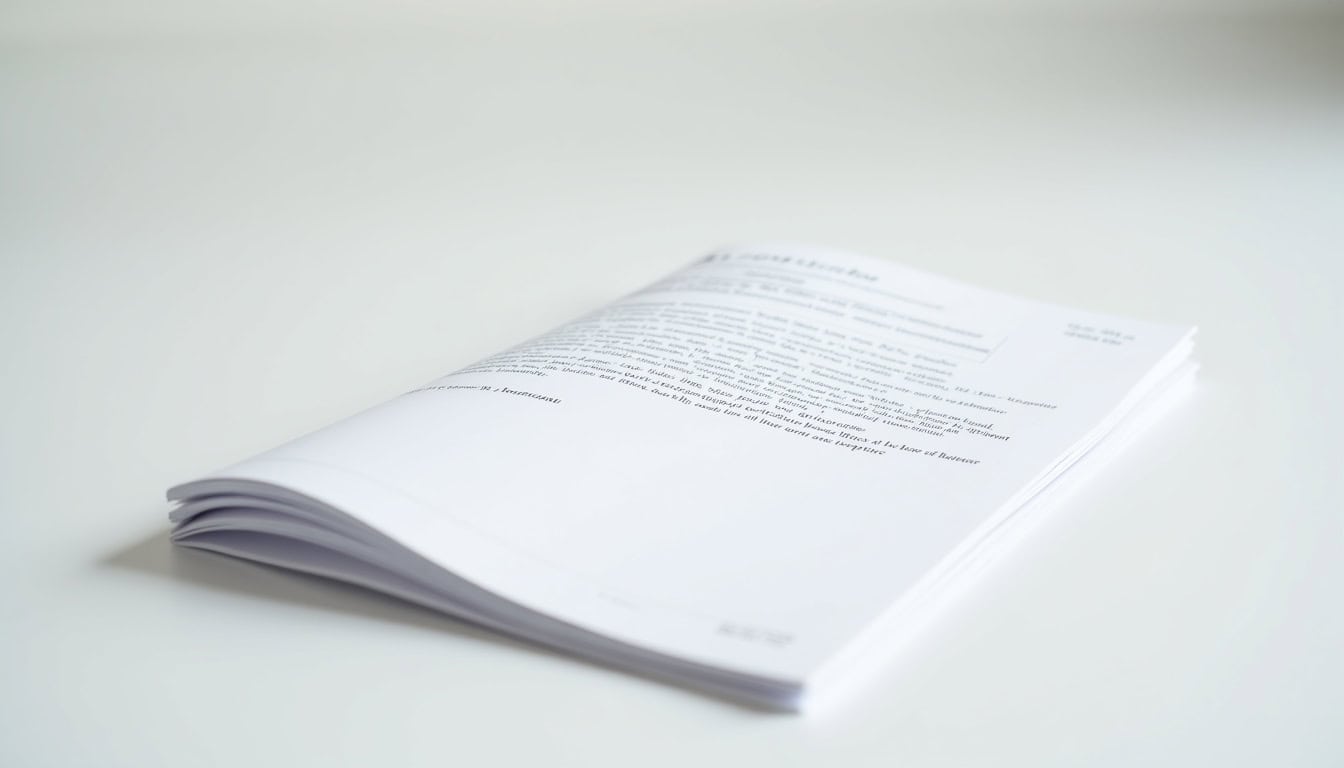 Documents administratifs pour demande d