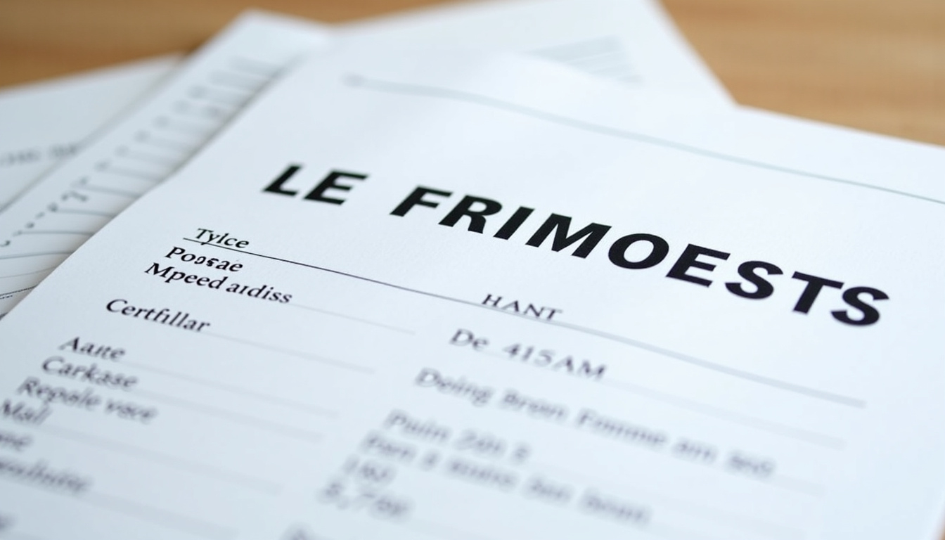 Documents et formulaires liés aux aides financières pour l