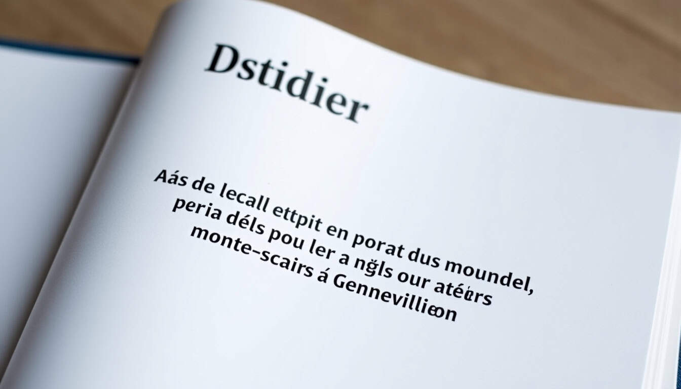 Dossier administratif ouvert avec des documents relatifs aux aides pour monte-escalier à Gennevilliers