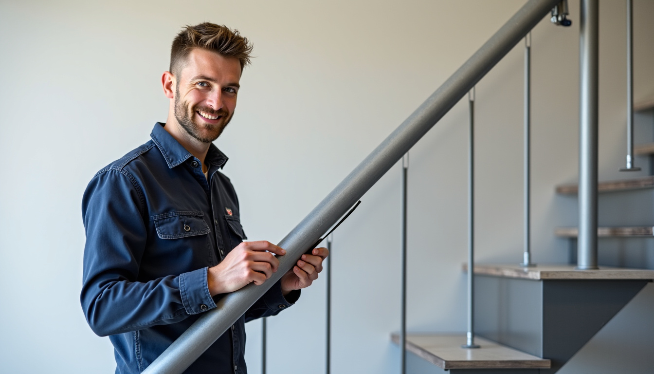 Entretien avec un technicien spécialisé dans l’installation de monte-escalier à Bailleau-Armenonville